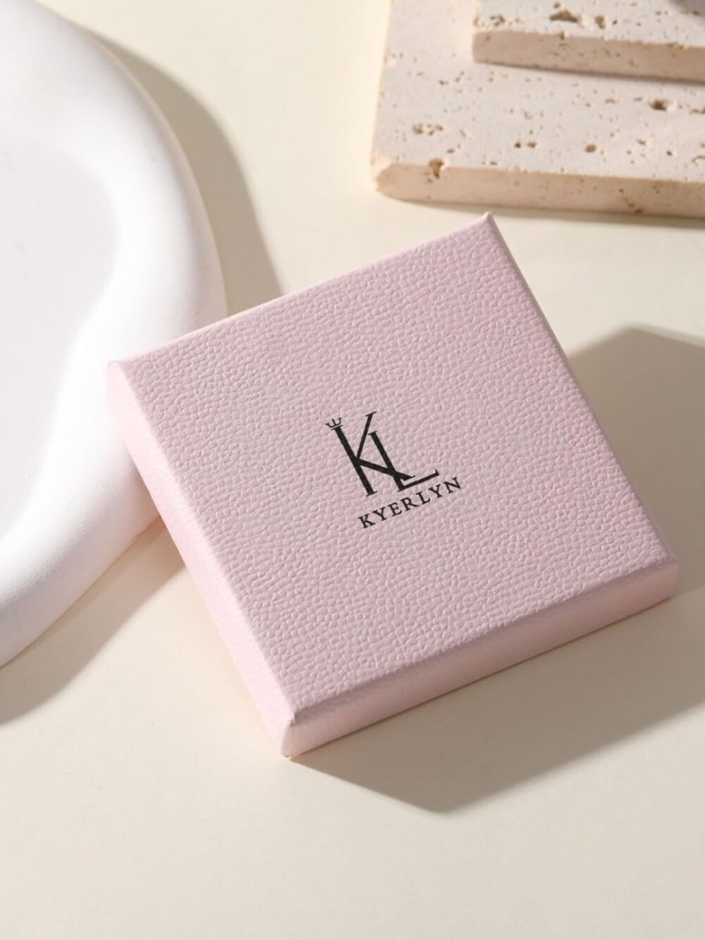 Chunky Gold Earrings for Women, 14K Gold/Silver Plated Statement Geometric Dangl - Picture 7 of 9